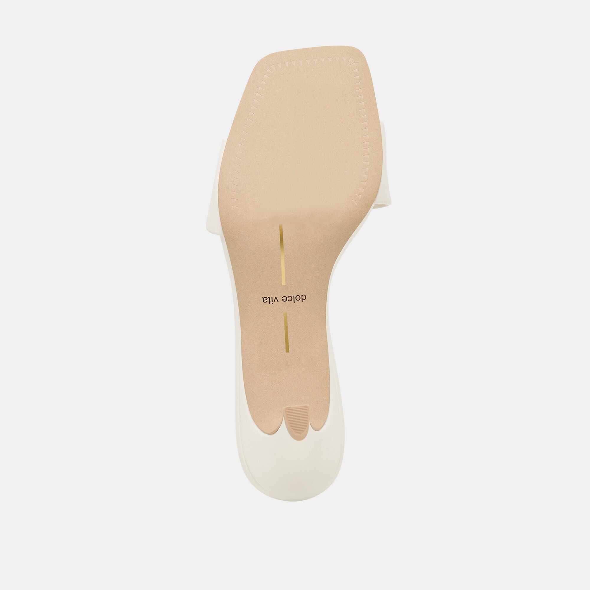 REXA WIDE HEELS TRUE WHITE LEATHER