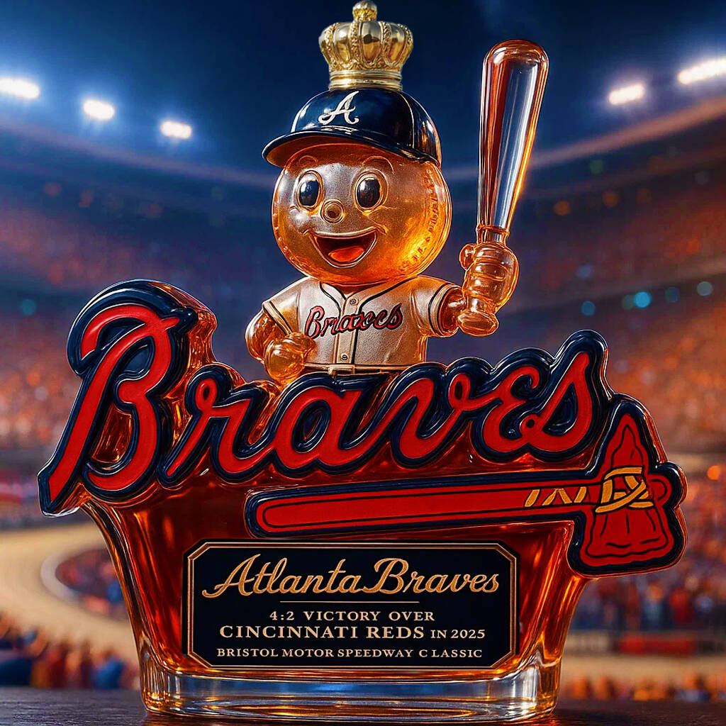 Bristol MLB Speedway Classic Championship Whiskey Bottle