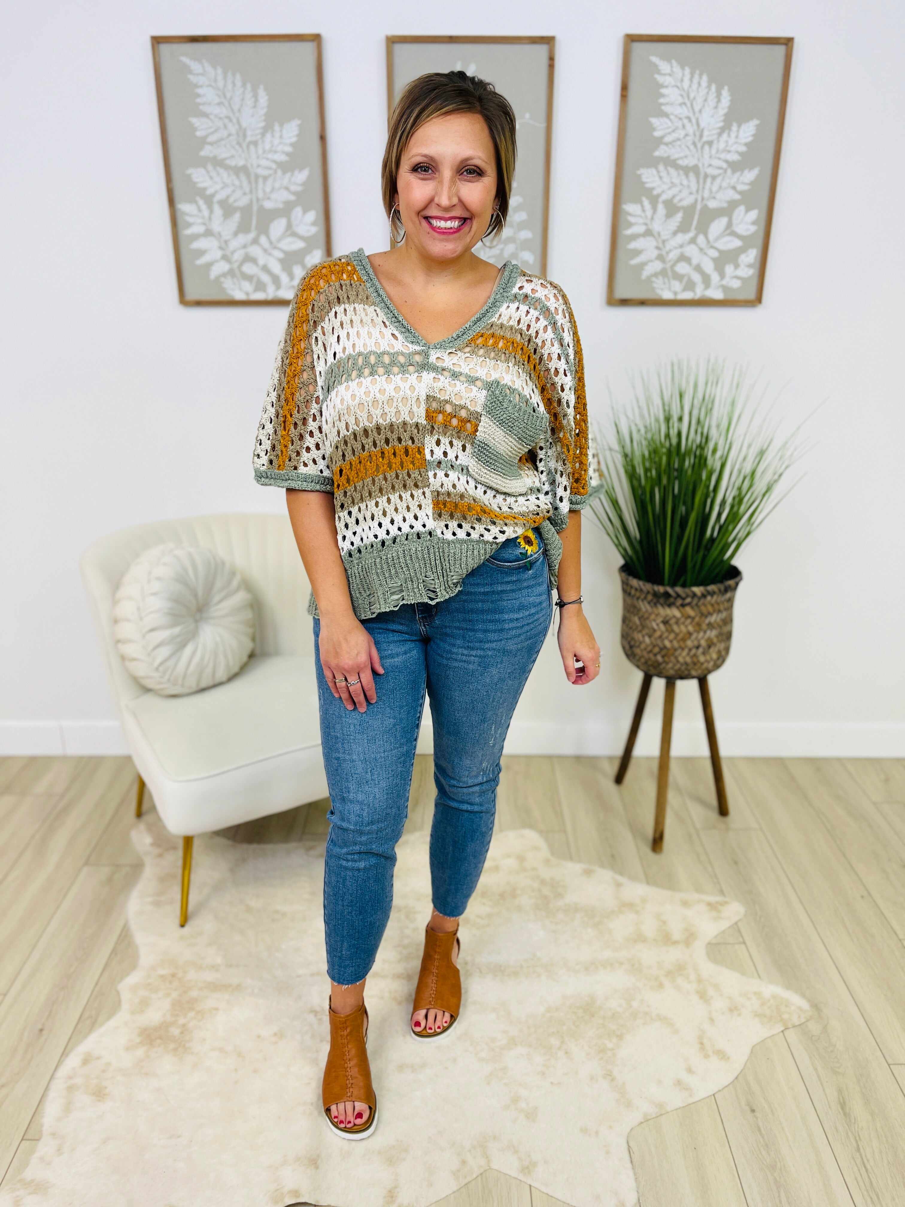 RESTOCK! PLUS/REG Time To Bloom Relaxed Fit Jeans