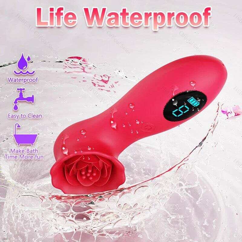 PASSION PULSE Clitoral Vibrator – Vacuum Sucking & Licking Tongue Toy