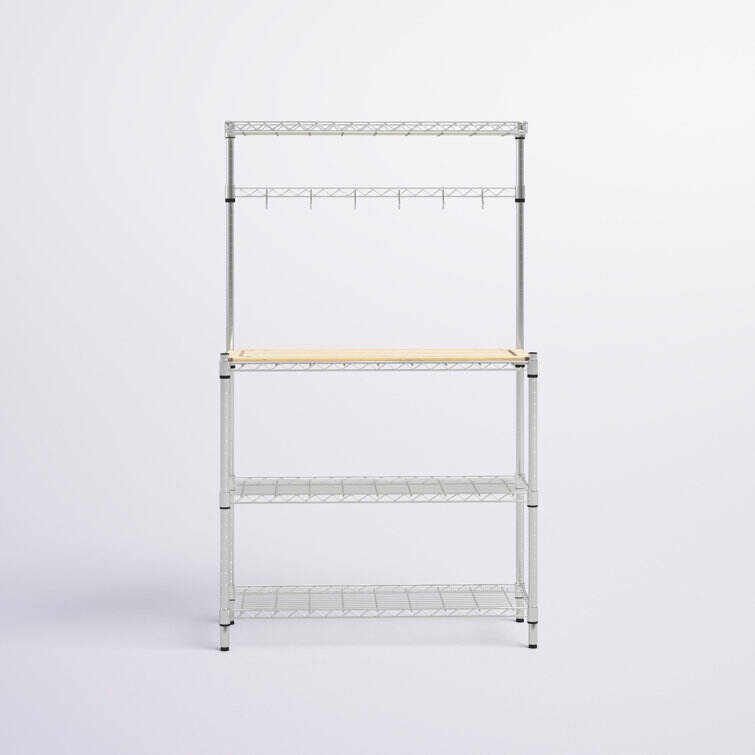 Enos 36'' Chrome Standard Baker's Rack