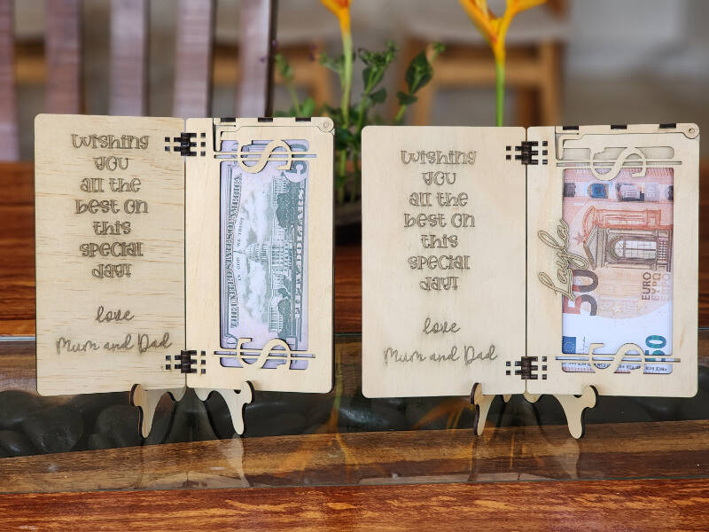 Birthday Money Cash Cards