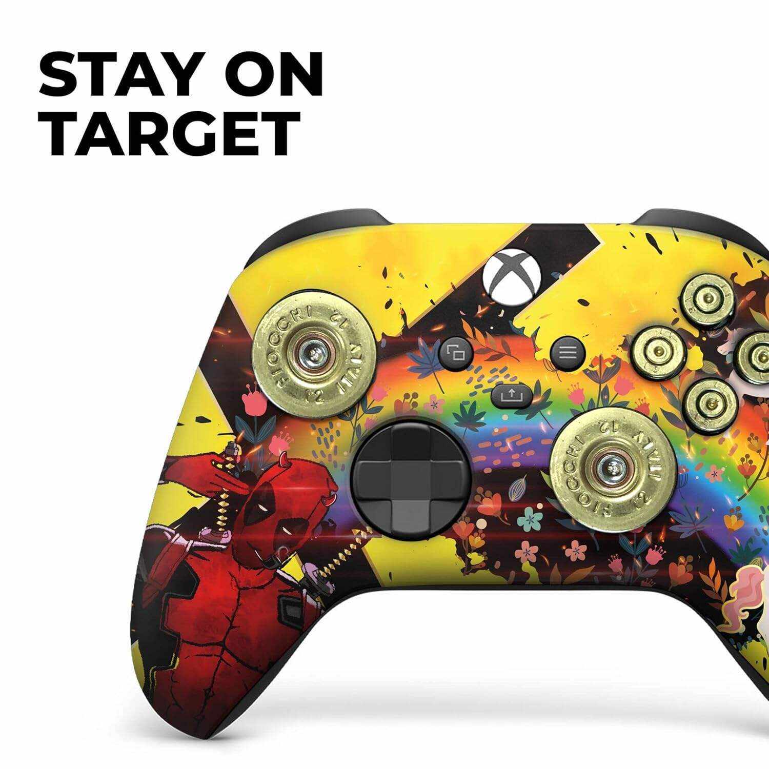 DreamController Original X-box Wireless Controller Special Edition Customized Compatible with X-box One S/X-box Series X/S & Windows 10 Made with Advanced HydroDip Print Technology(Not Just a Skin)