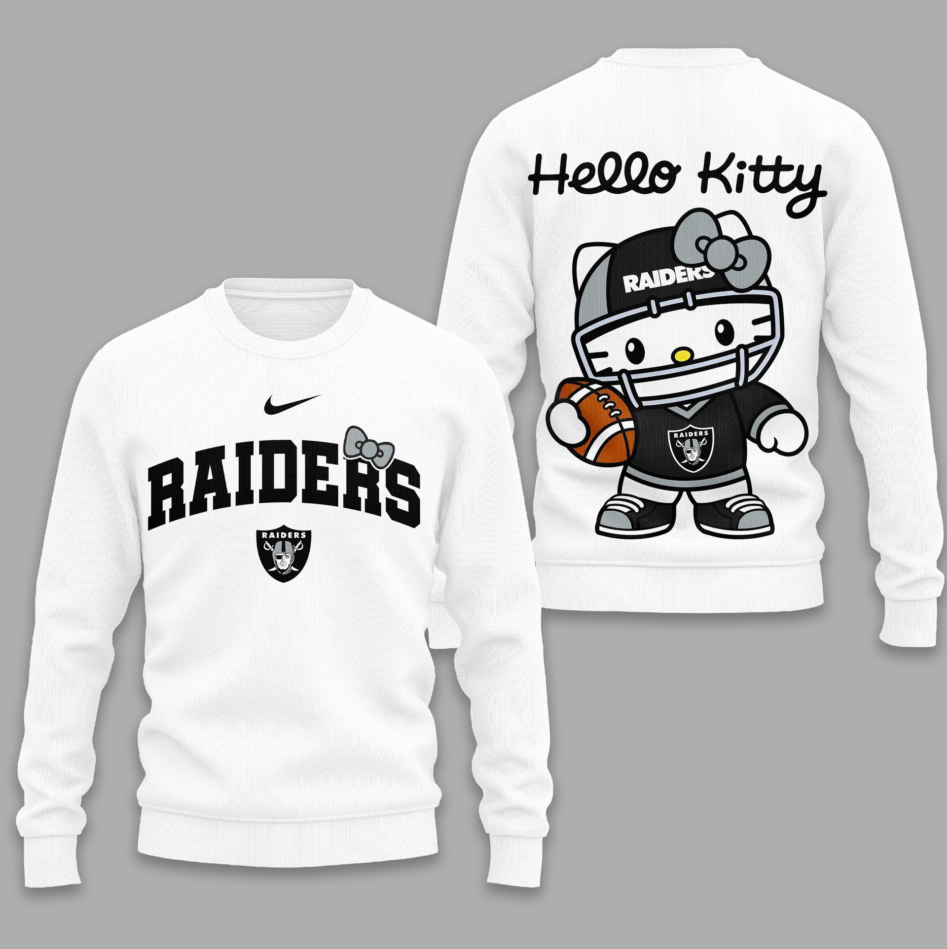 Las Vegas Raiders | Premium NFL Hello Kitty Women's Shirt TD