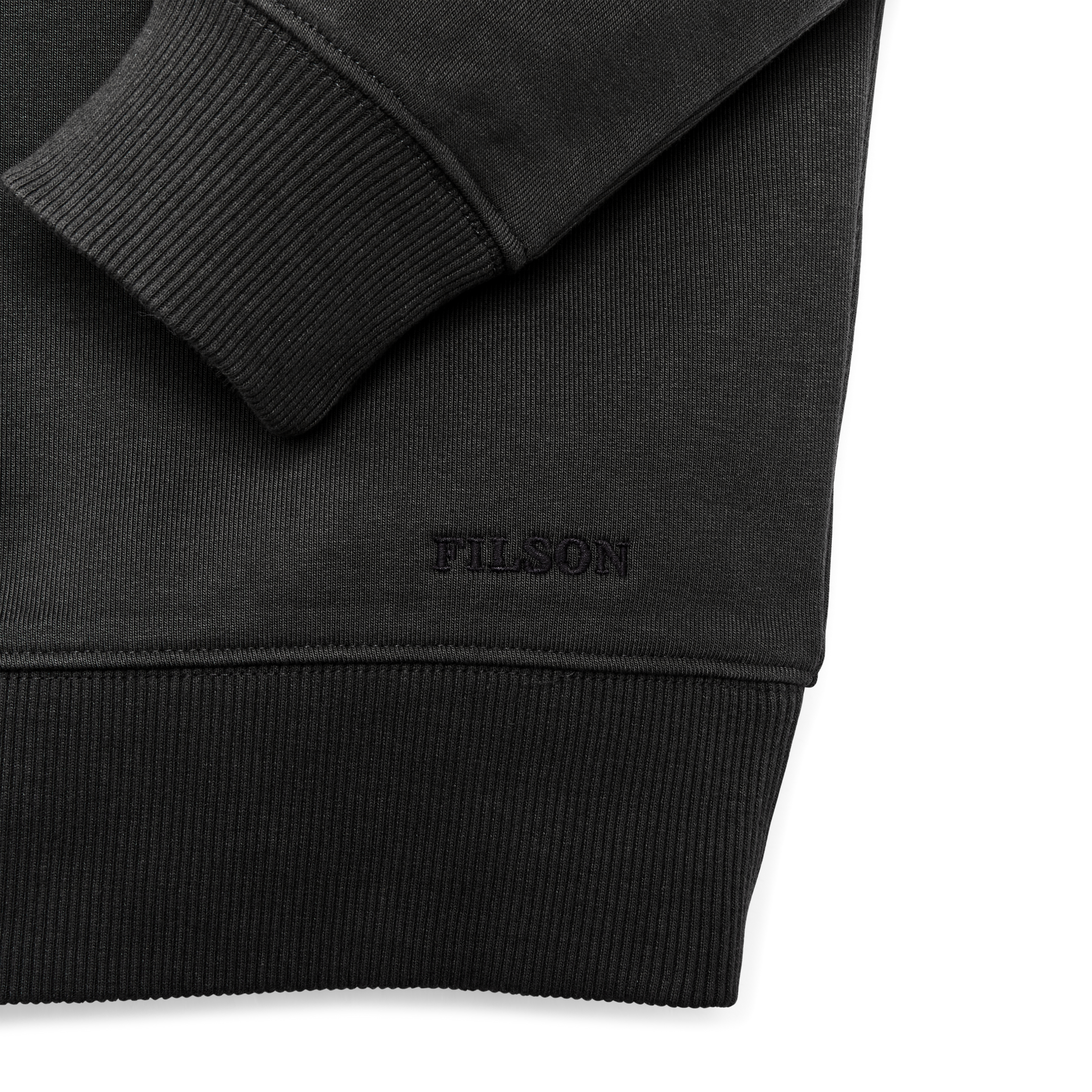 Prospector Graphic Crewneck Sweatshirt - Faded Black / Deer Woods