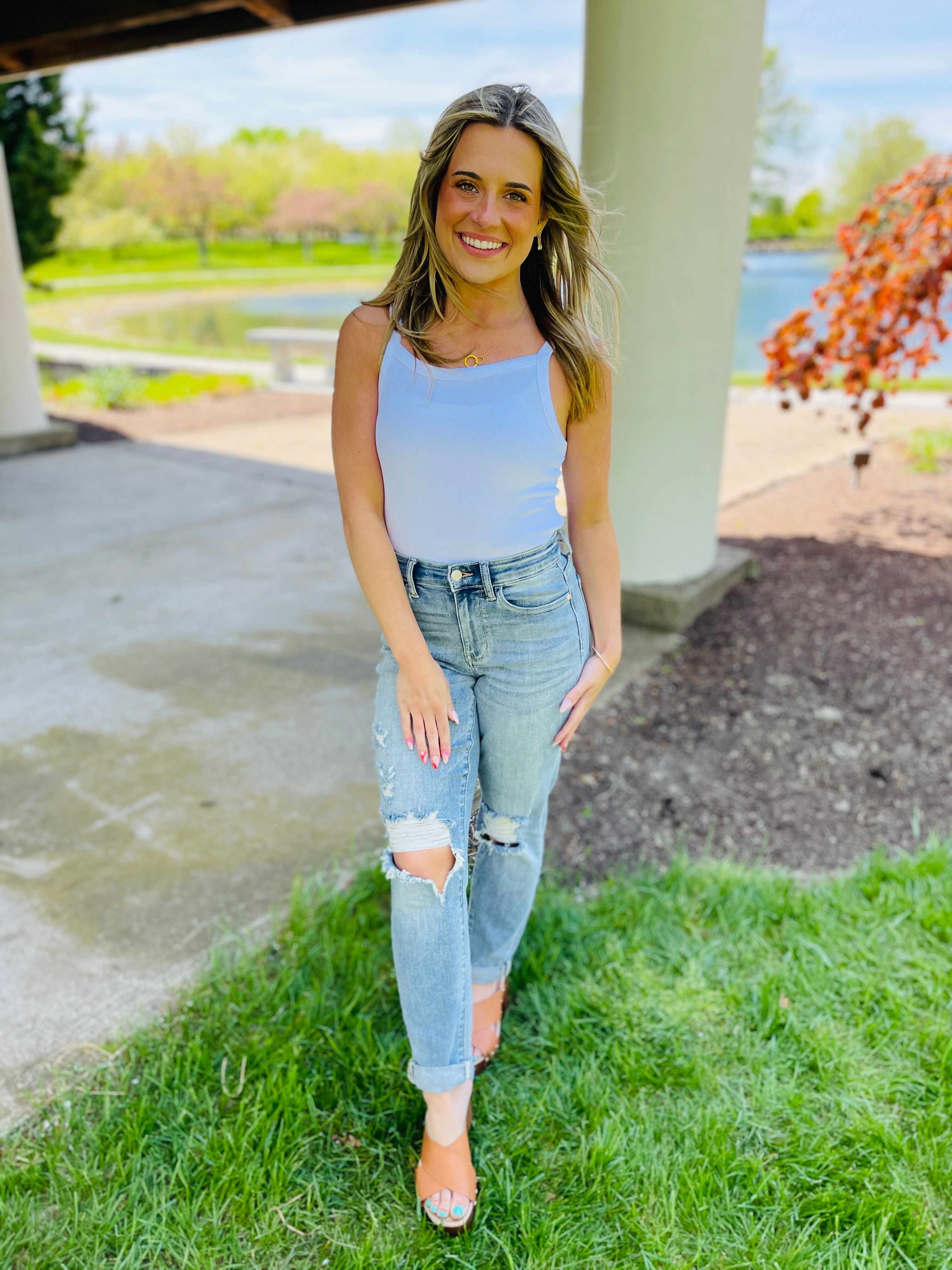 REG/CURVY Always On My Mind Midrise Boyfriend Jeans