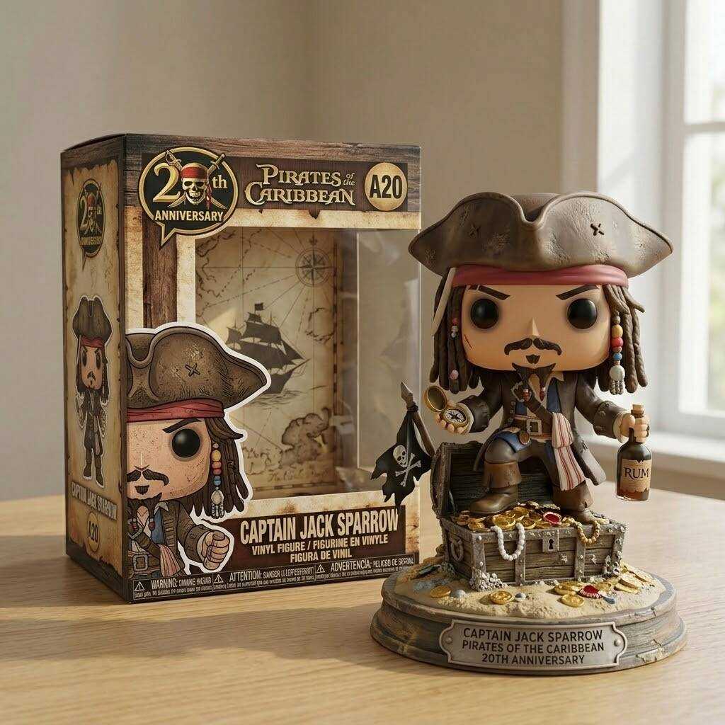 Pirates of the Caribbean 20th Anniversary Pop！Figure（2006-2026）