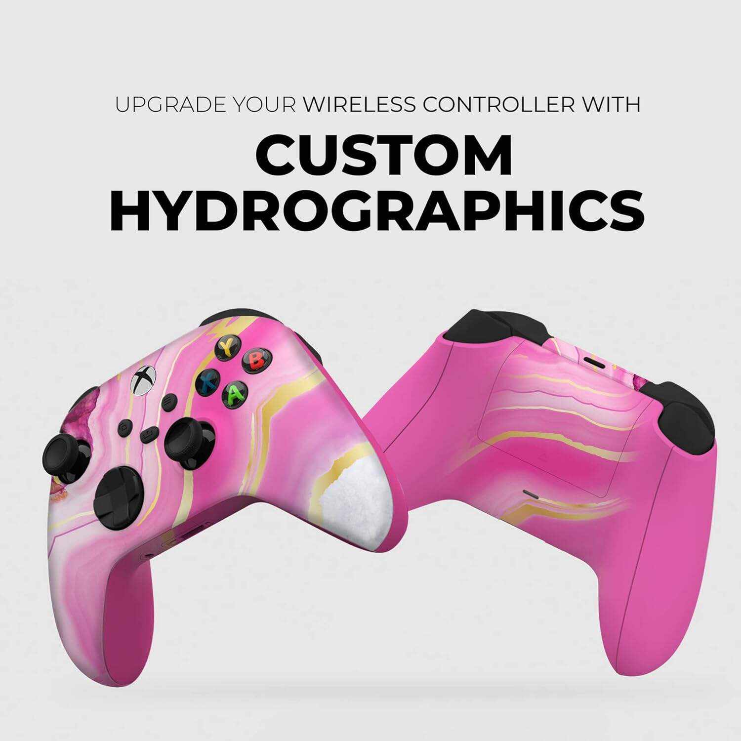 DreamController Original X-box Wireless Controller Special Edition Customized Compatible with X-box One S/X-box Series X/S & Windows 10 Made with Advanced HydroDip Print Technology(Not Just a Skin)