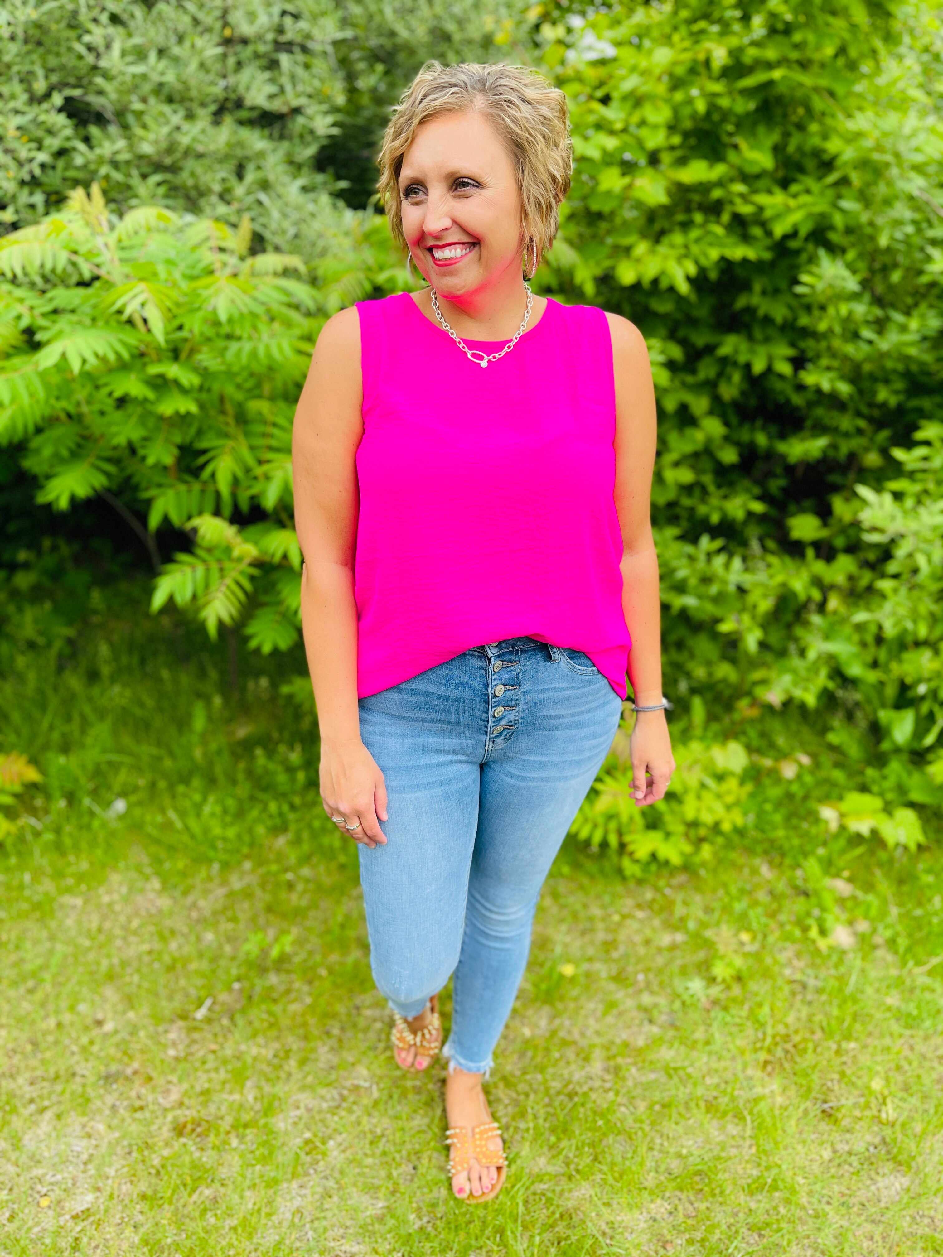PLUS/REG Feel So Fly Button Fly Skinny Jeans
