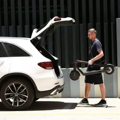 Motorized Folding Electric Scooter For Adults Portable Commuter