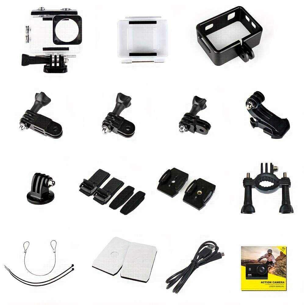 Action Camera Ultra HD 4K/60fps 24MP WiFi 2