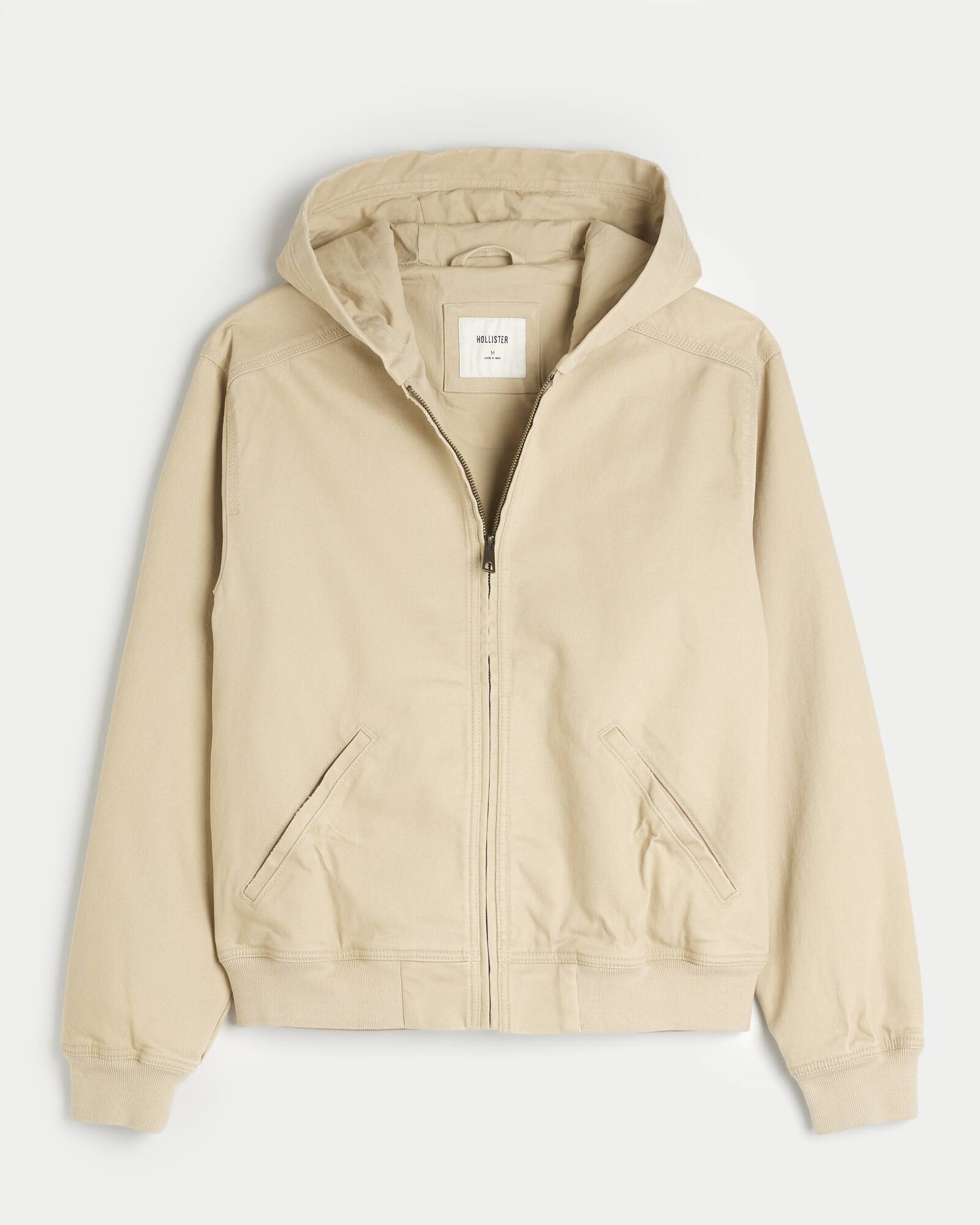 Hooded Zip-Up Jacket