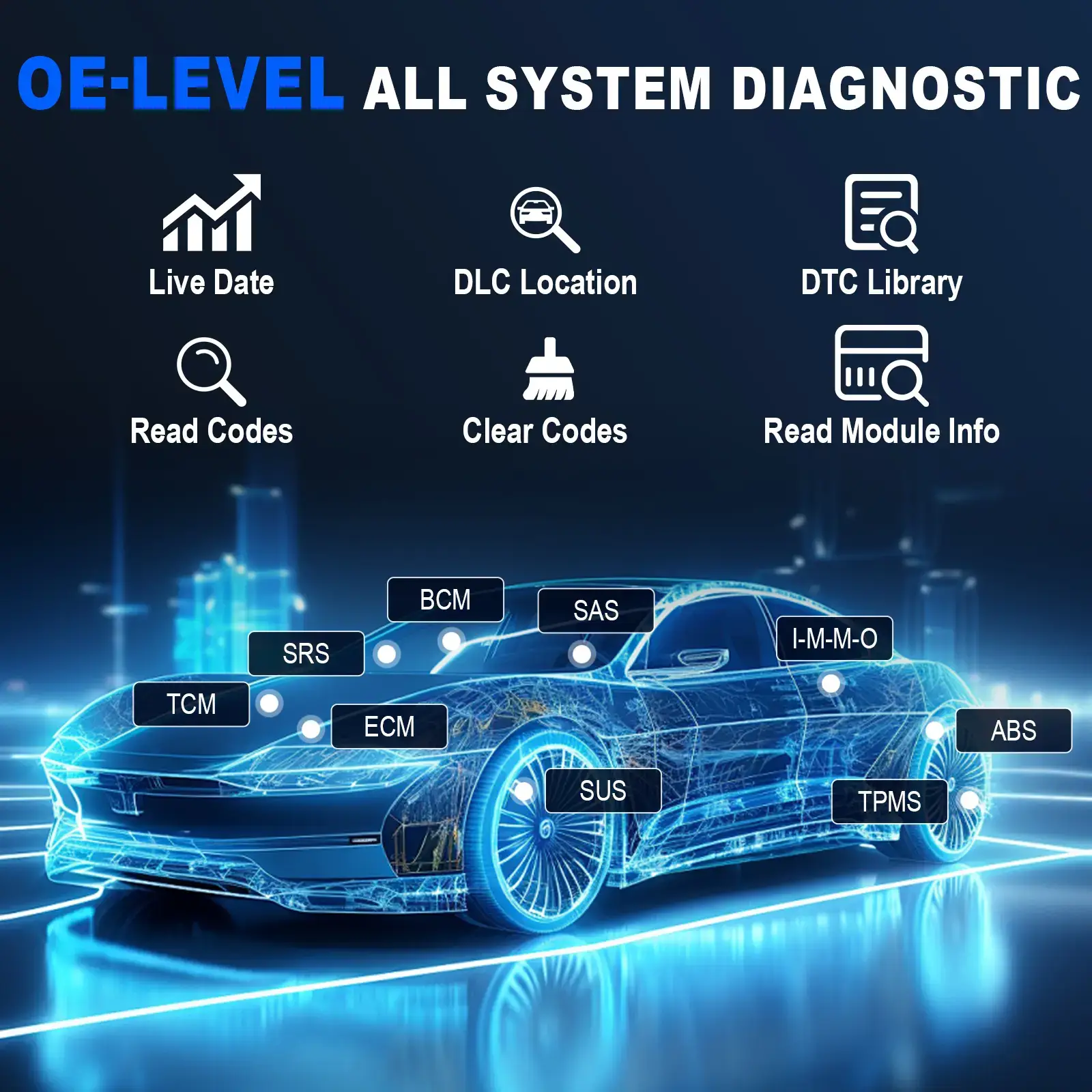 2026 600Pro full-system diagnostic scan tool, equipped with 9 maintenance functions, supports Android and iOS systems, upgraded version of AD600S/AD500, lifetime free upgrades