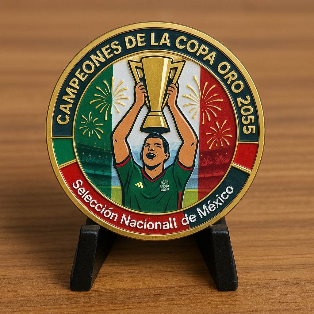 Mexico 2025 Concacaf Gold Cup Champion Coin