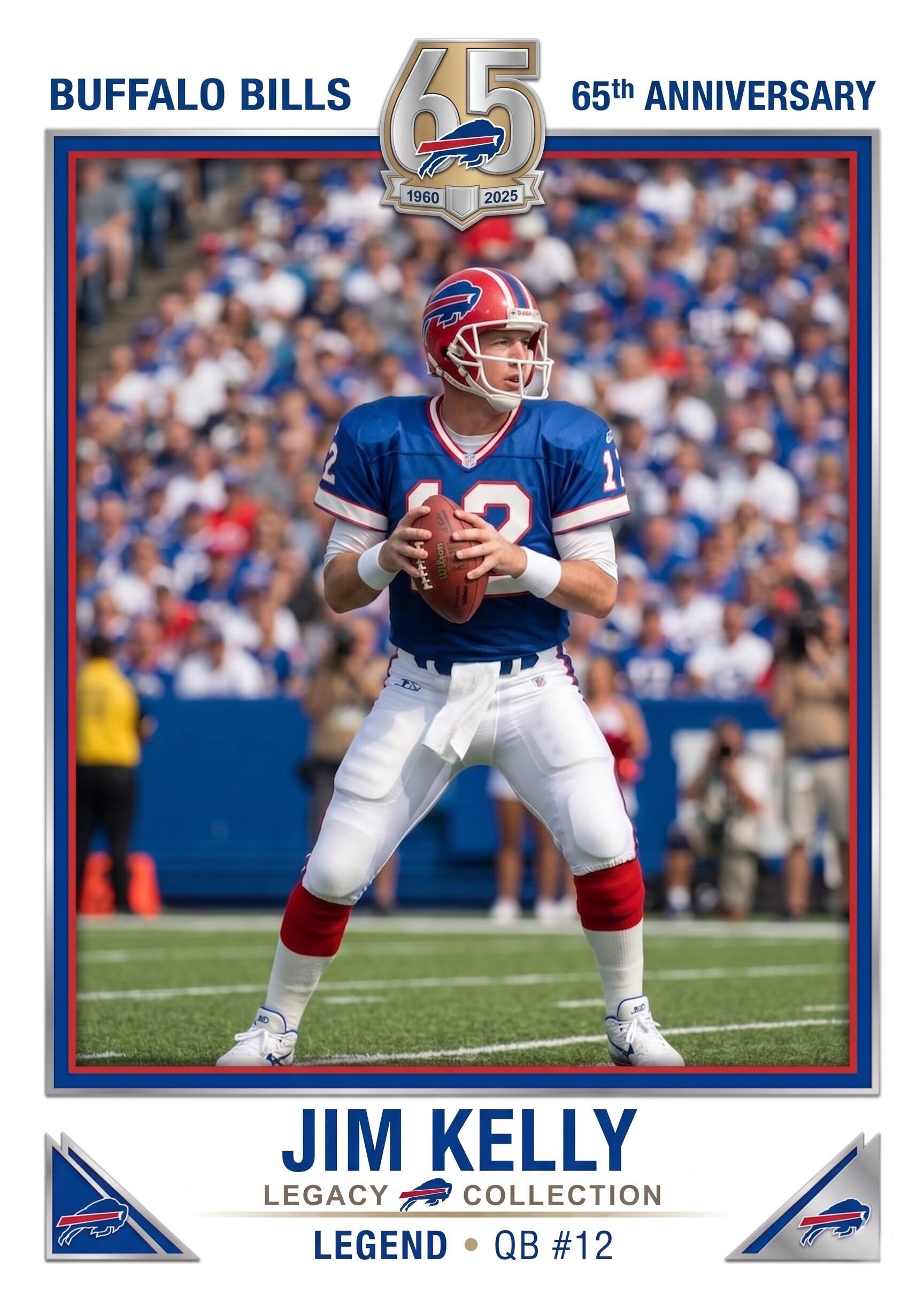 Buffalo Bills 65th Anniversary Legacy Collection Hobby Box