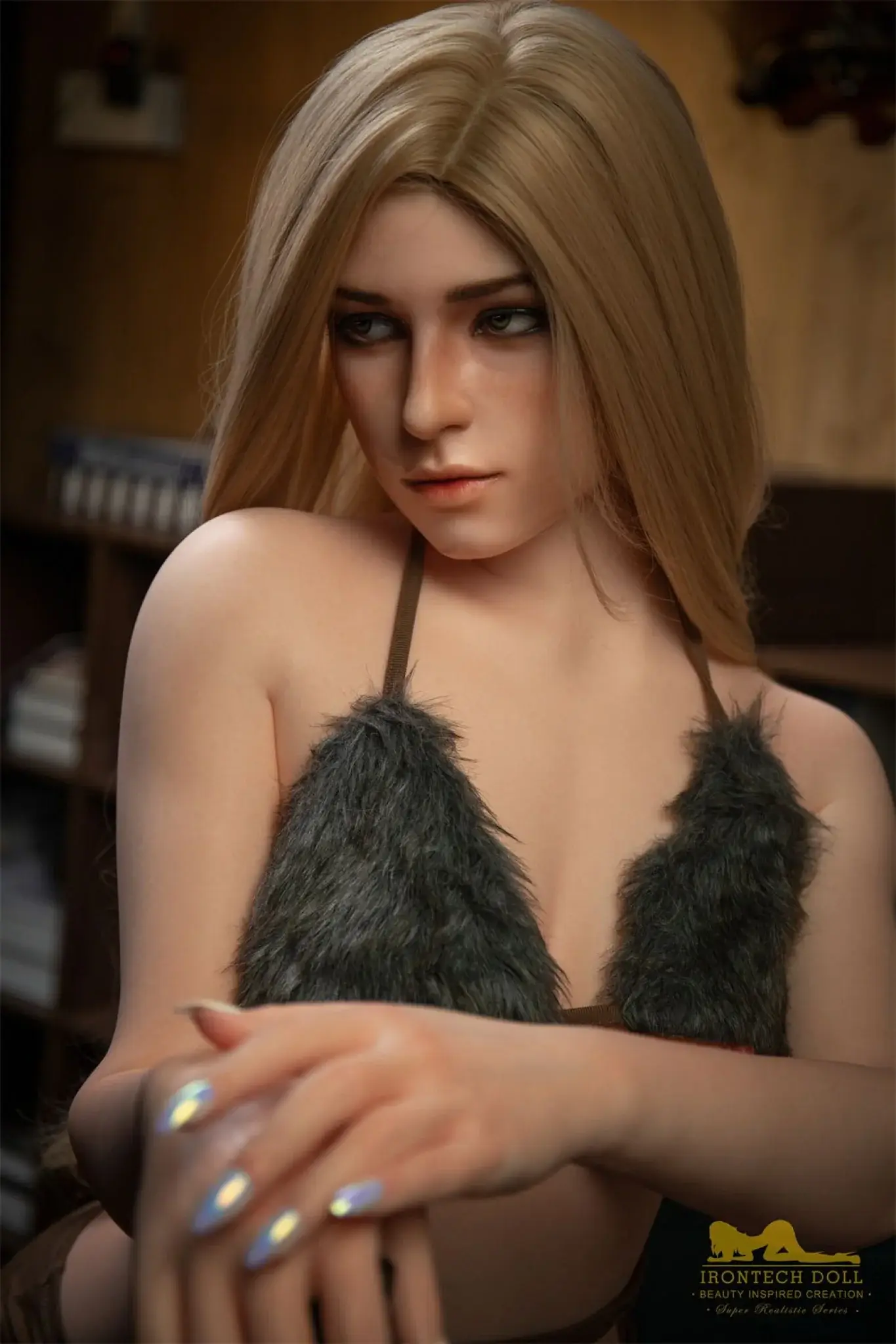 Flora Blonde full Silicone IRONTECH Doll