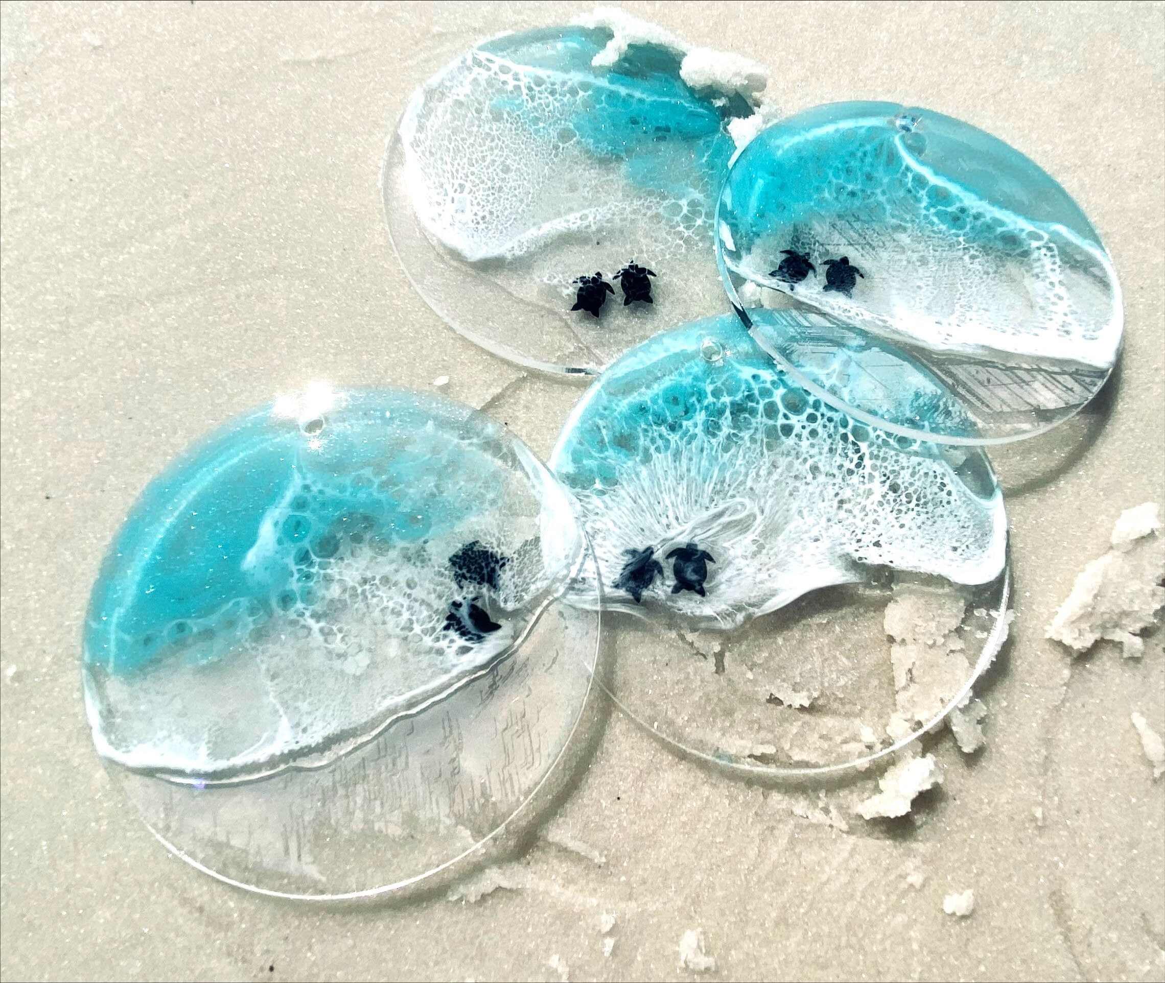 Beach Christmas Ornament