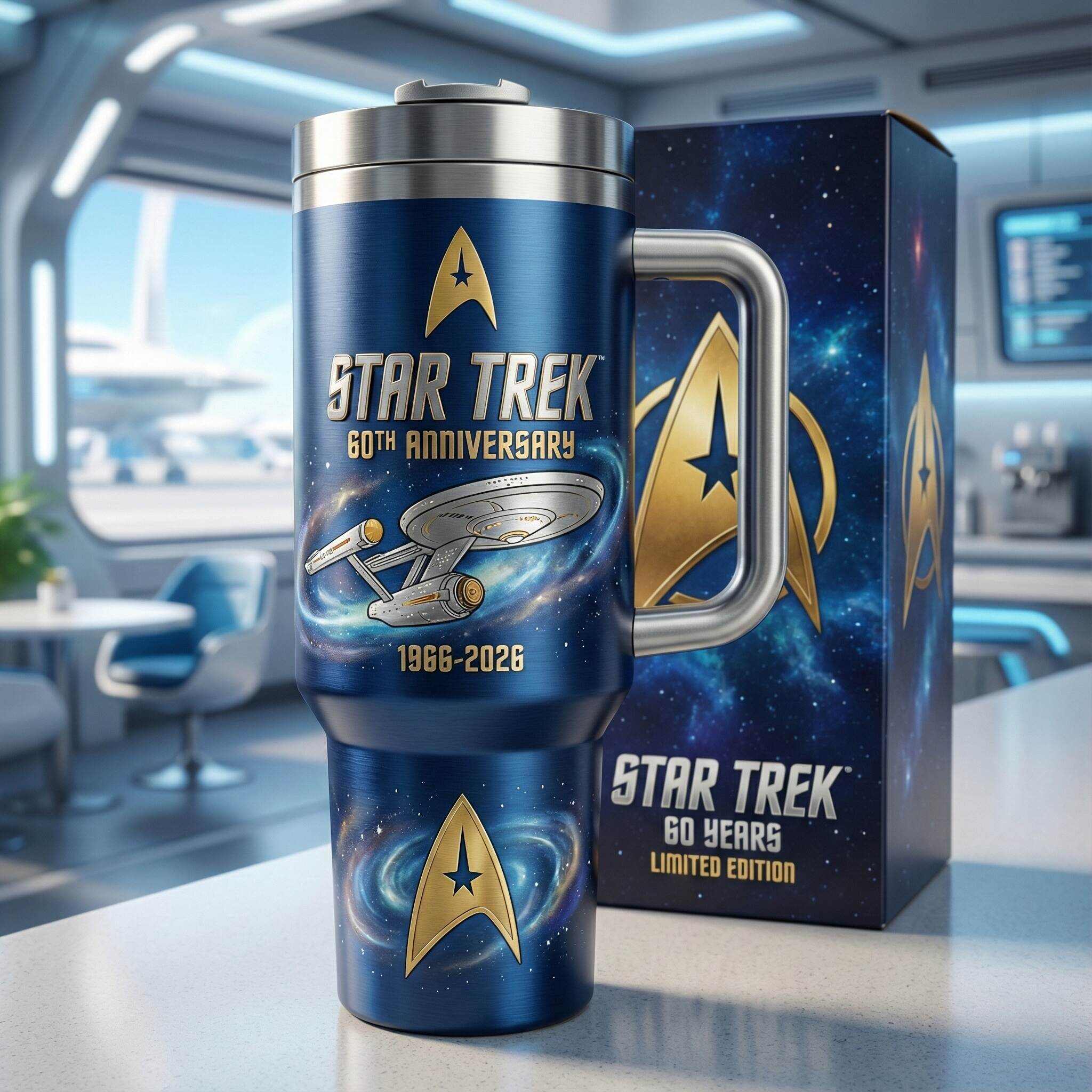 Star Trek 60th Anniversary Limited-Edition Tumbler