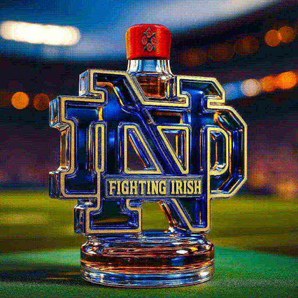 Fighting Irish Whiskey Bottle