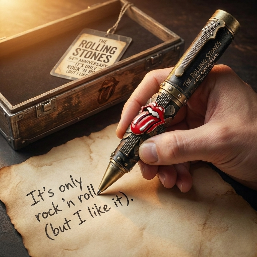 💋 Rolling Stones 64th Anniversary Commemorative Pen