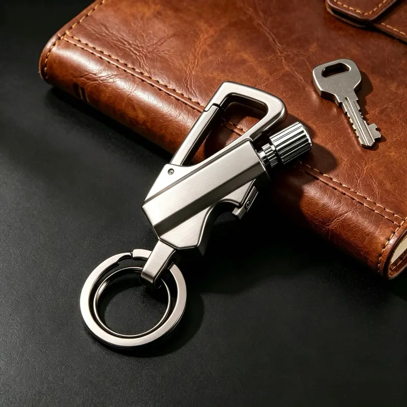 ✨LAST DAY 69% OFF - Permanent Match Infinity Lighter with Multitool Keychain Bottle Opener