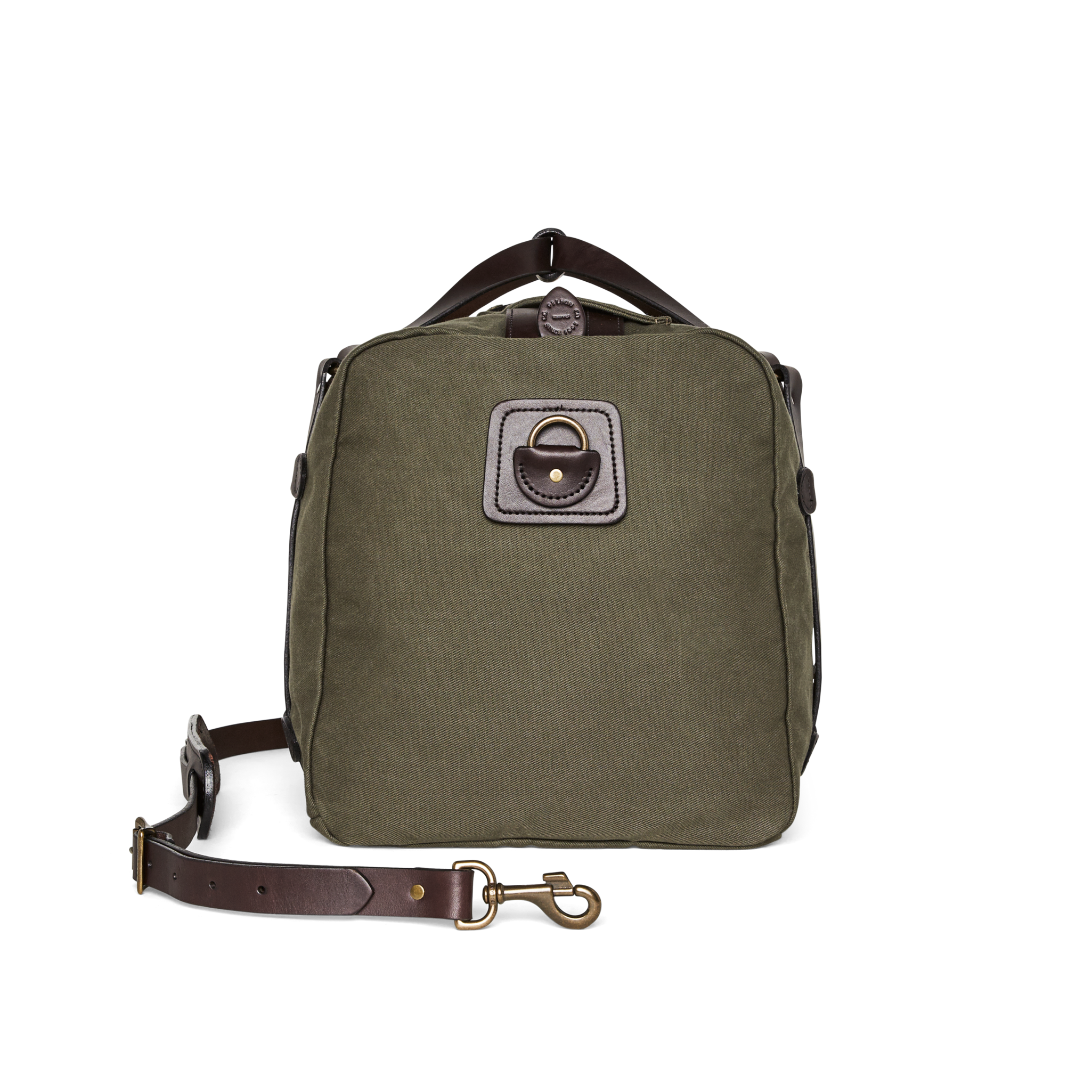 Medium Rugged Twill Duffle Bag - Otter Green