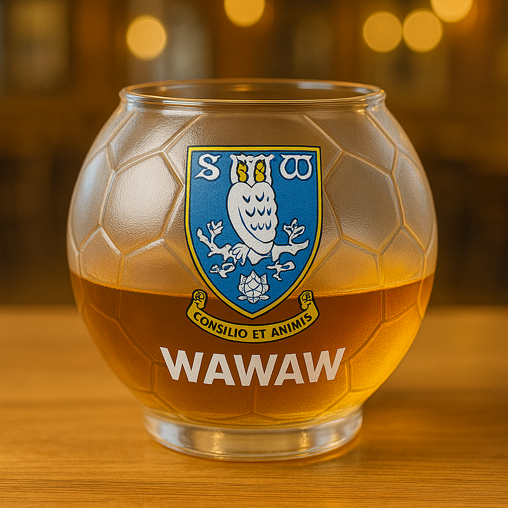 ⚽The Championship Football Glass
