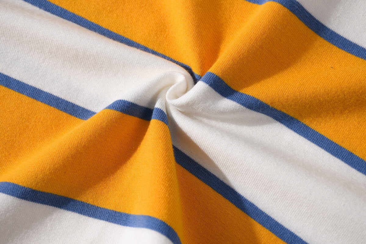Summer New Striped Short-sleeved T-shirt For Men