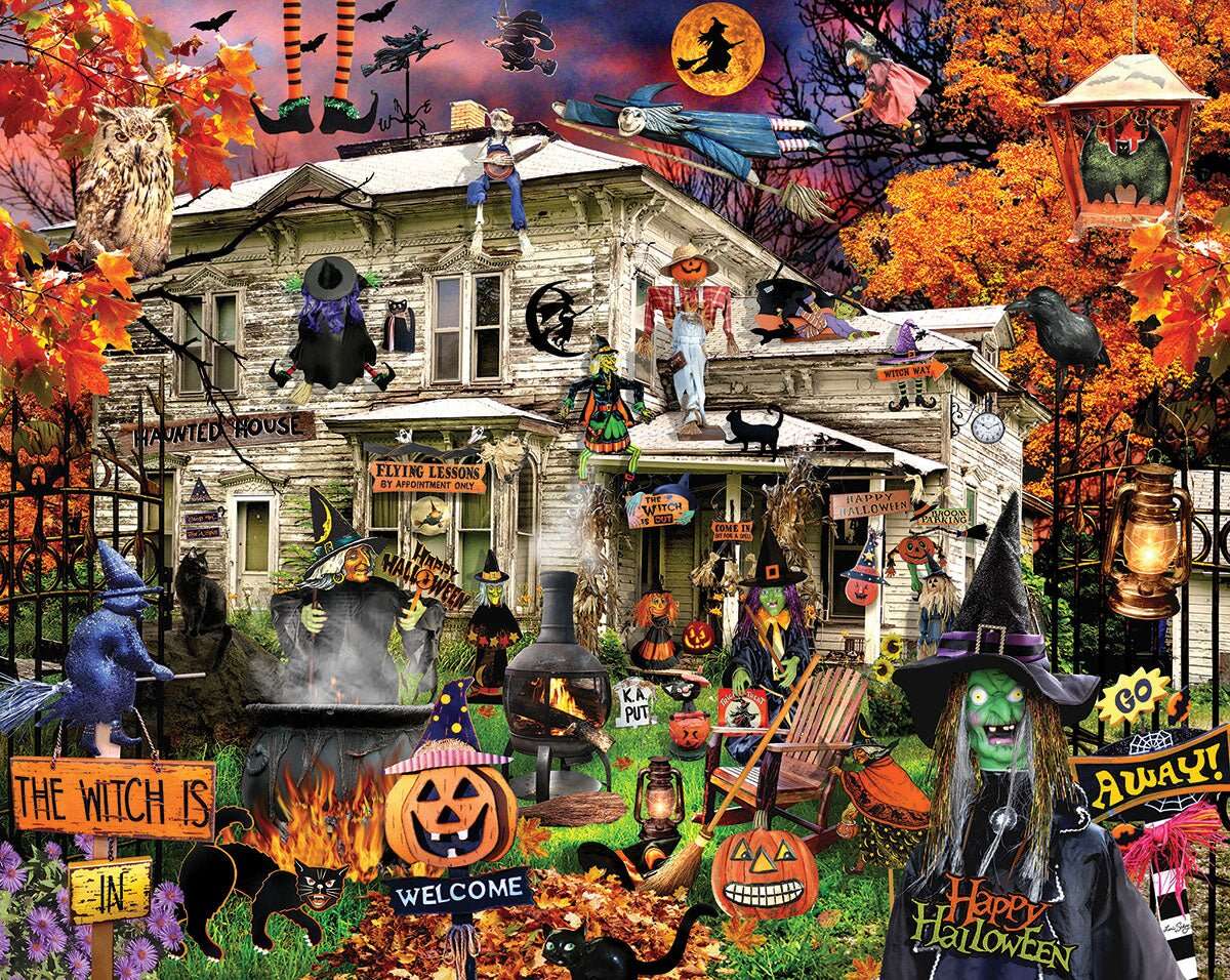 Witches Welcome (1705pz) - 1000 Piece Jigsaw Puzzle