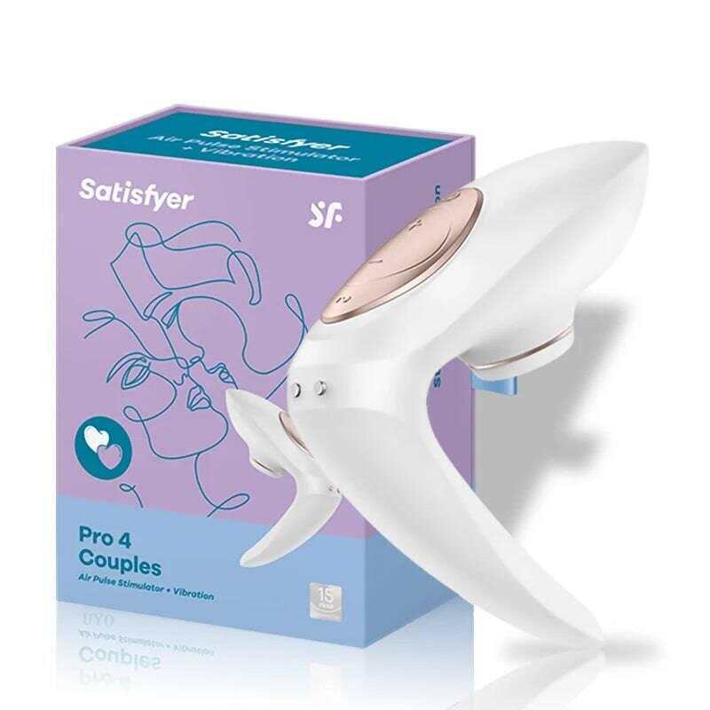 Satisfyer Pro4 Couples Sucking Vibrator – G-Spot & Clitoral
