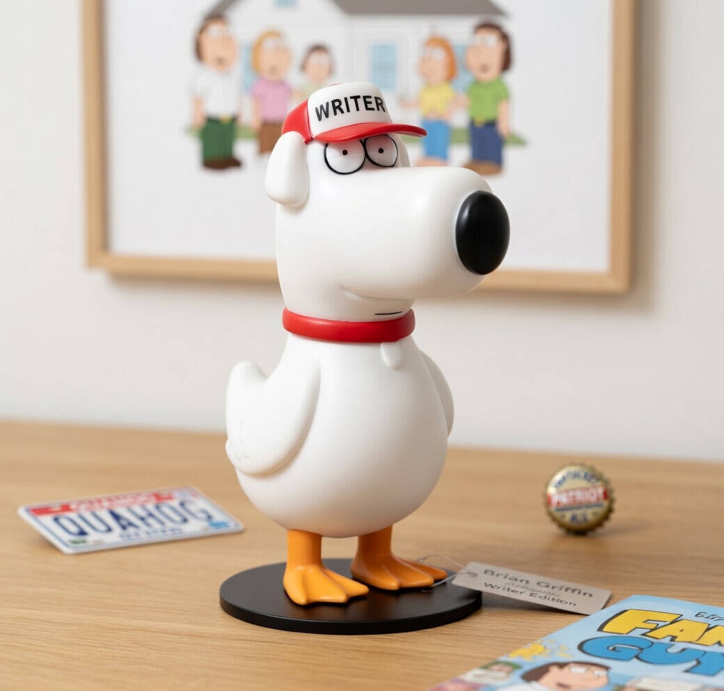 🦆Brian Griffin “Writer Edition” Collectible Duck Figure