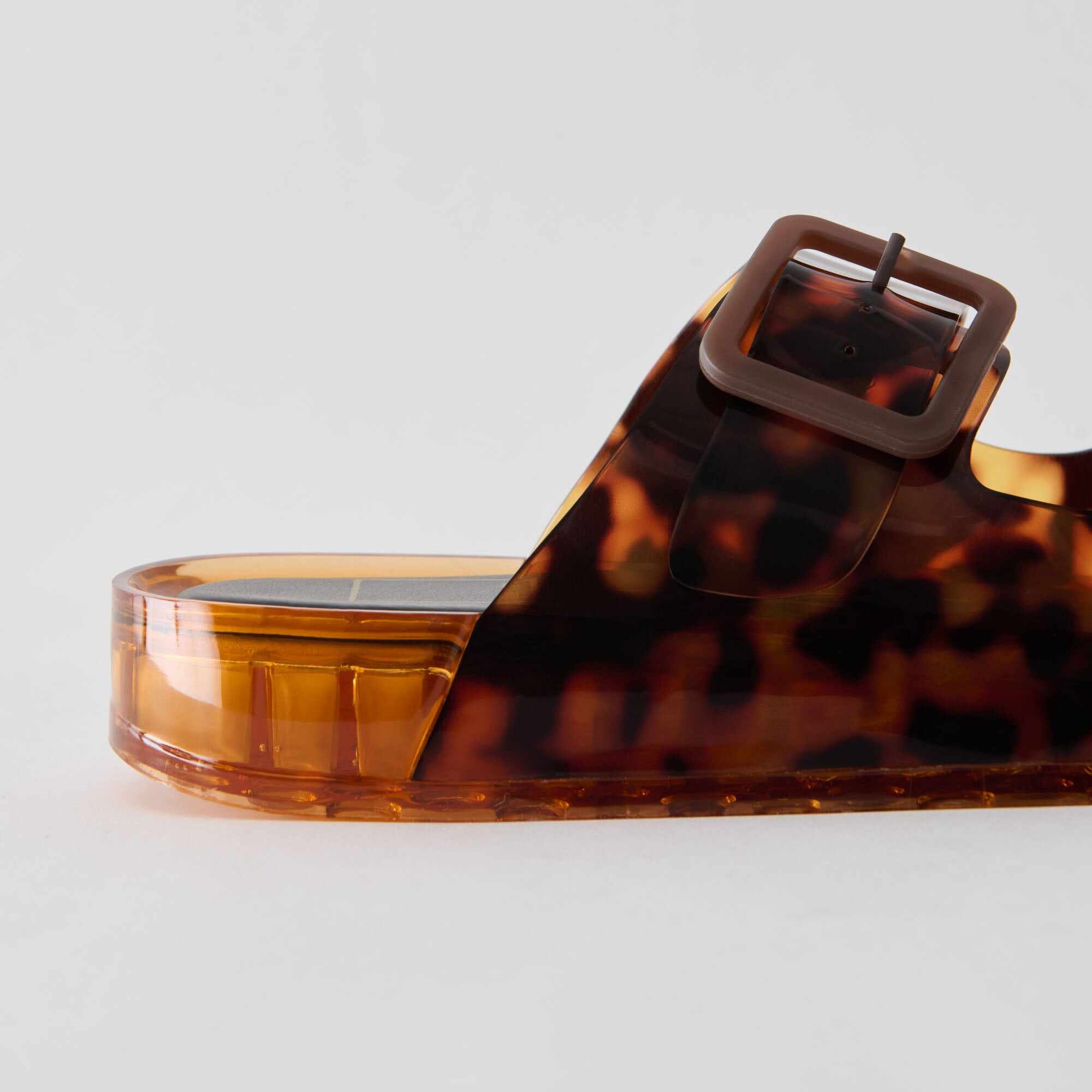 JULIO SANDALS TORTOISE VINYL