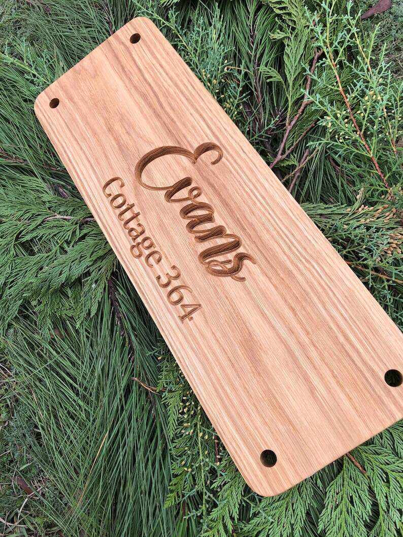 SEA ISLAND white oak personalized swing
