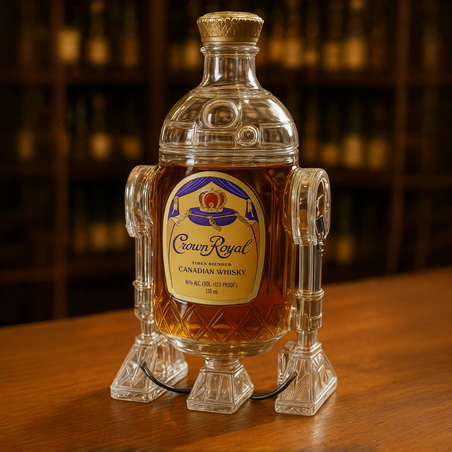 R2-D2 Whiskey Bottle