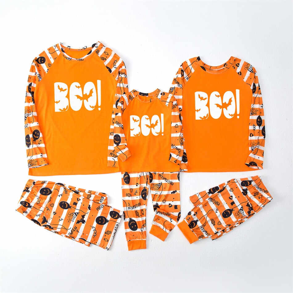 Glow In Dark Halloween Pajamas For Family