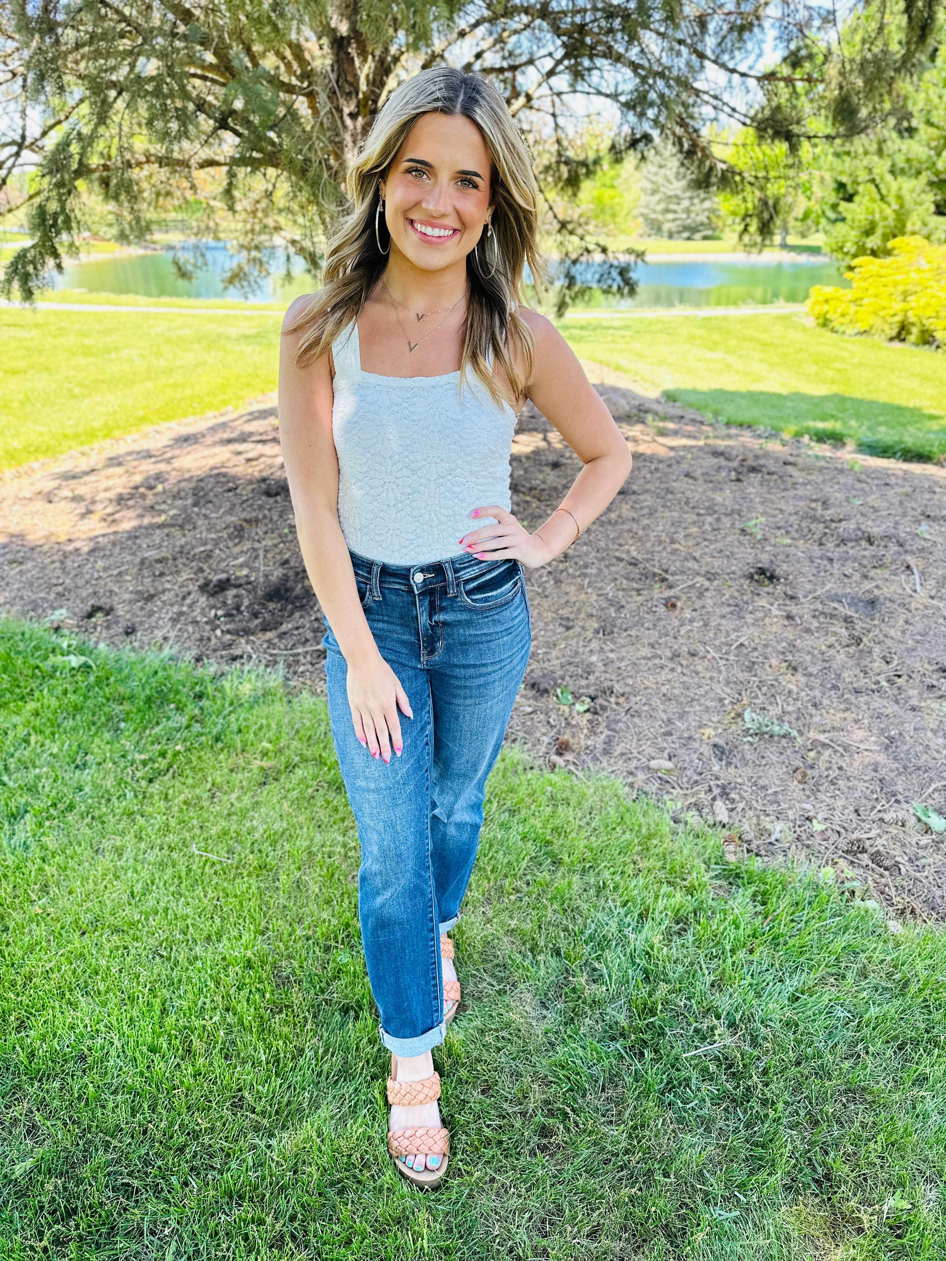 RESTOCK!  Reg/Curvy The Bleach Boys Nondistressed Boyfriend Jeans--Multiple Washes!
