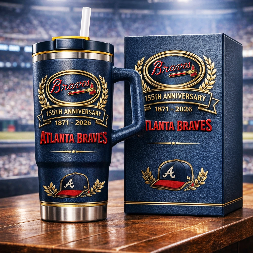 Braves 155th Anniversary Commemorative Tumbler