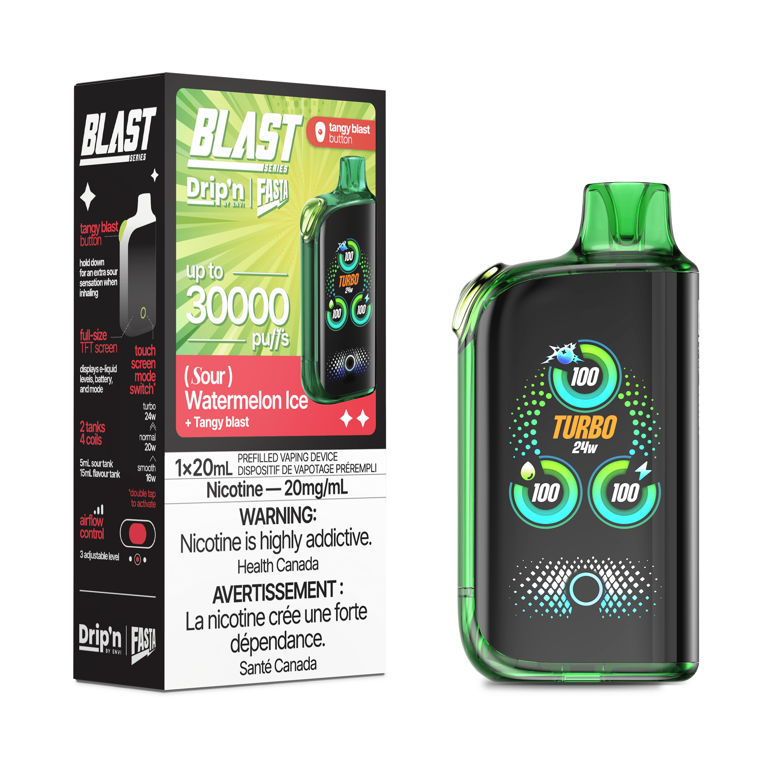 WAKA Drip'n × Fasta Blast 30K
