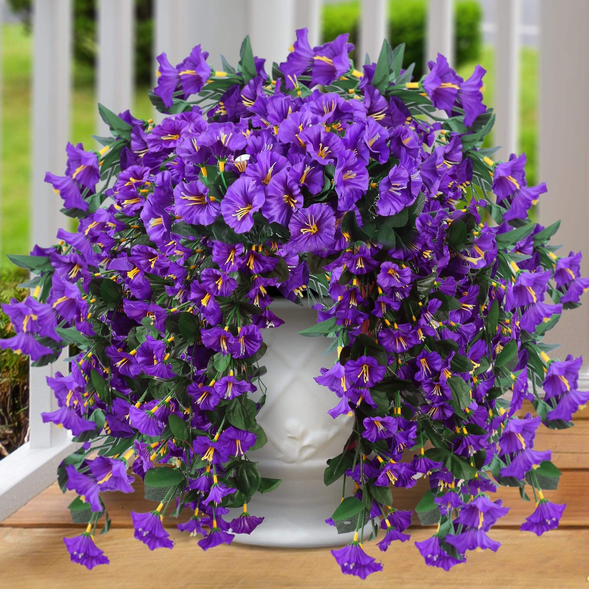 🔥On Sale🔥Artificial Faux Hanging Flowers Plants - UV resistant, Waterproof，Windproof