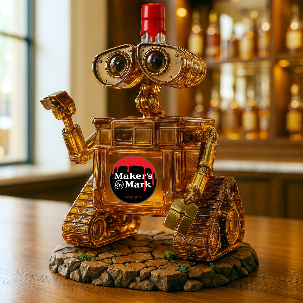 WALL·E Limited Edition Whiskey Bottle