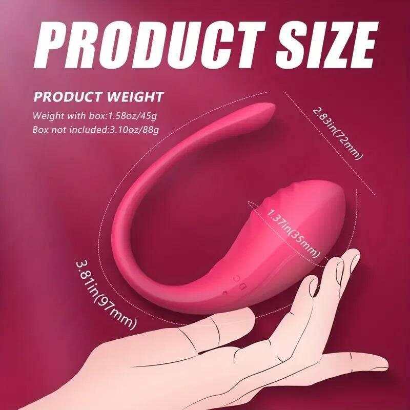 Wearable G-Spot Vibrator for Women – App-Controlled Vibrating