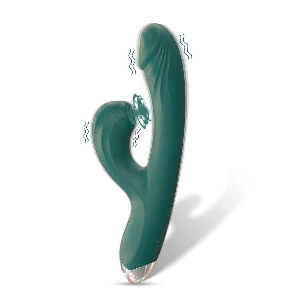 Rabbit Sucker G-Spot Vibrator – 20 Modes, Clit & Vagina Stimulator