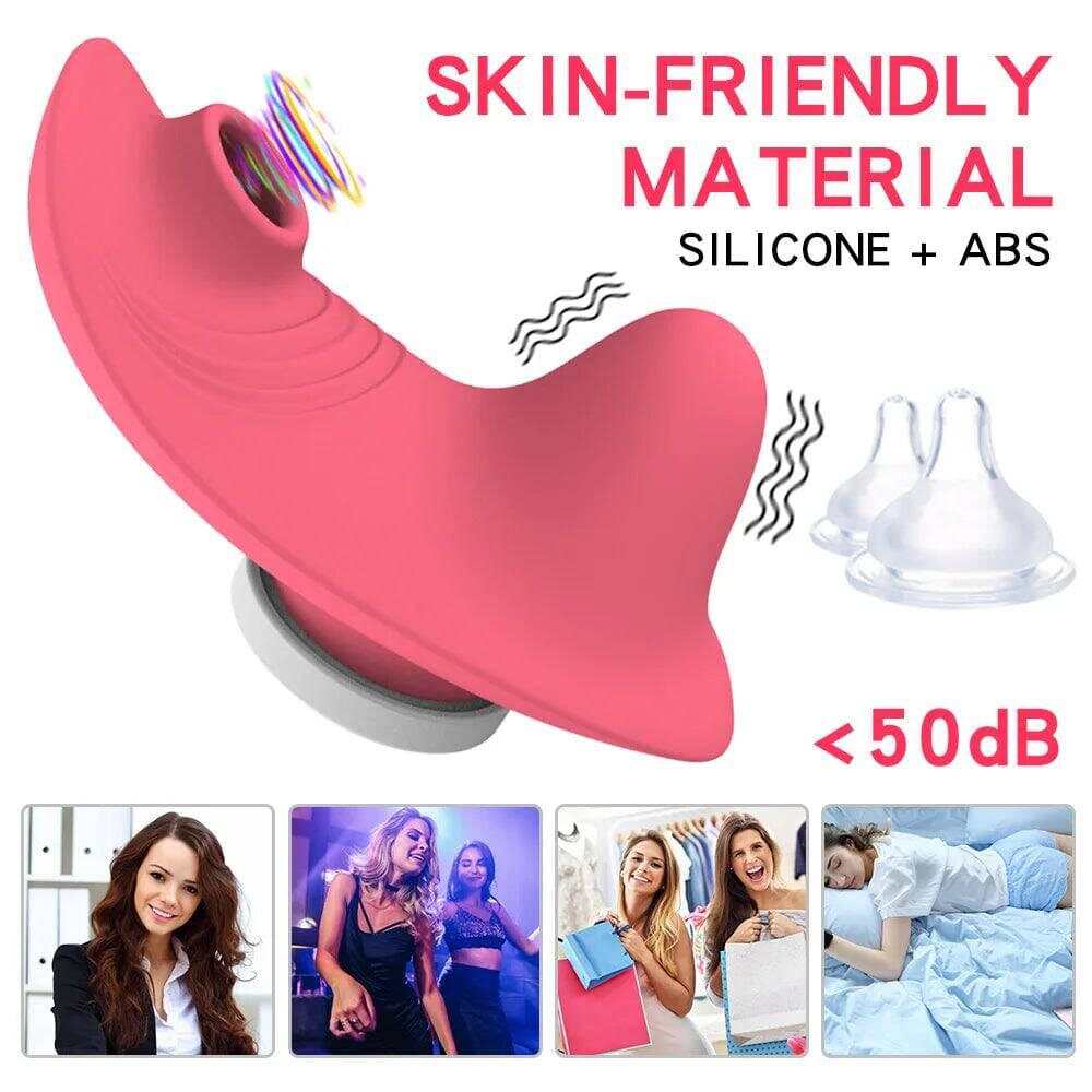 Mini Clitoris Sucker with Remote Control