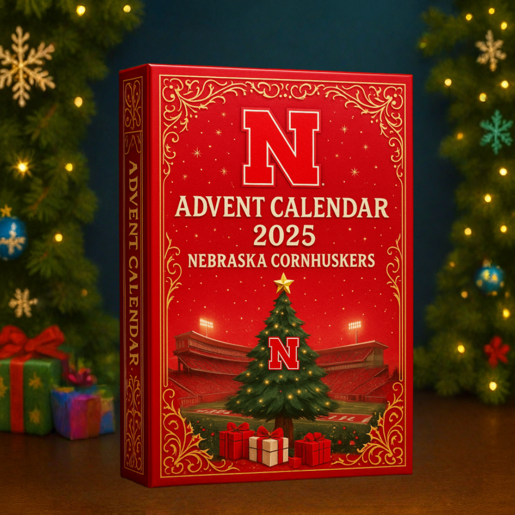 2025 Nebraska Cornhuskers Football Advent Calendar