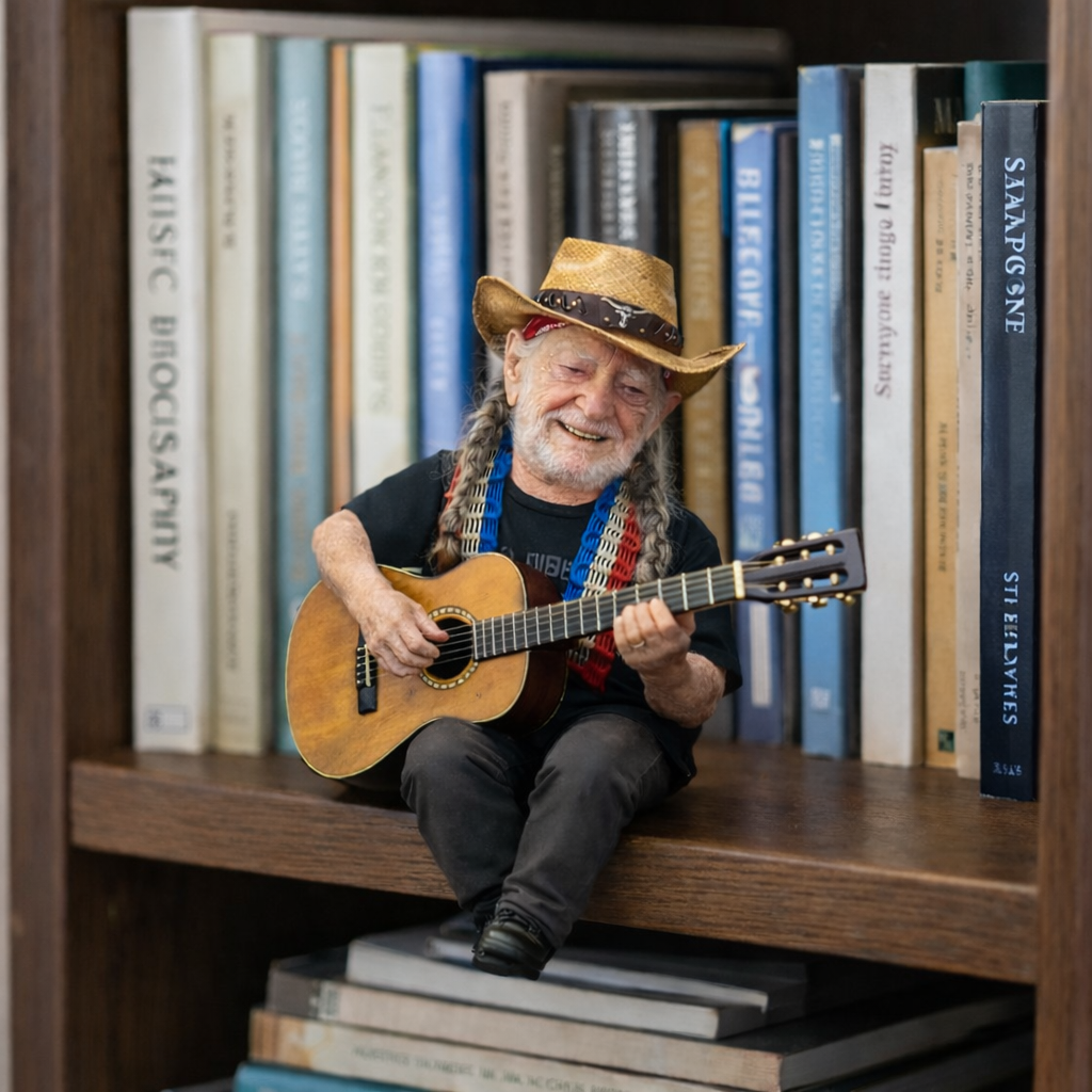 Willie Nelson – Still Playing the Song Collectible Figurine