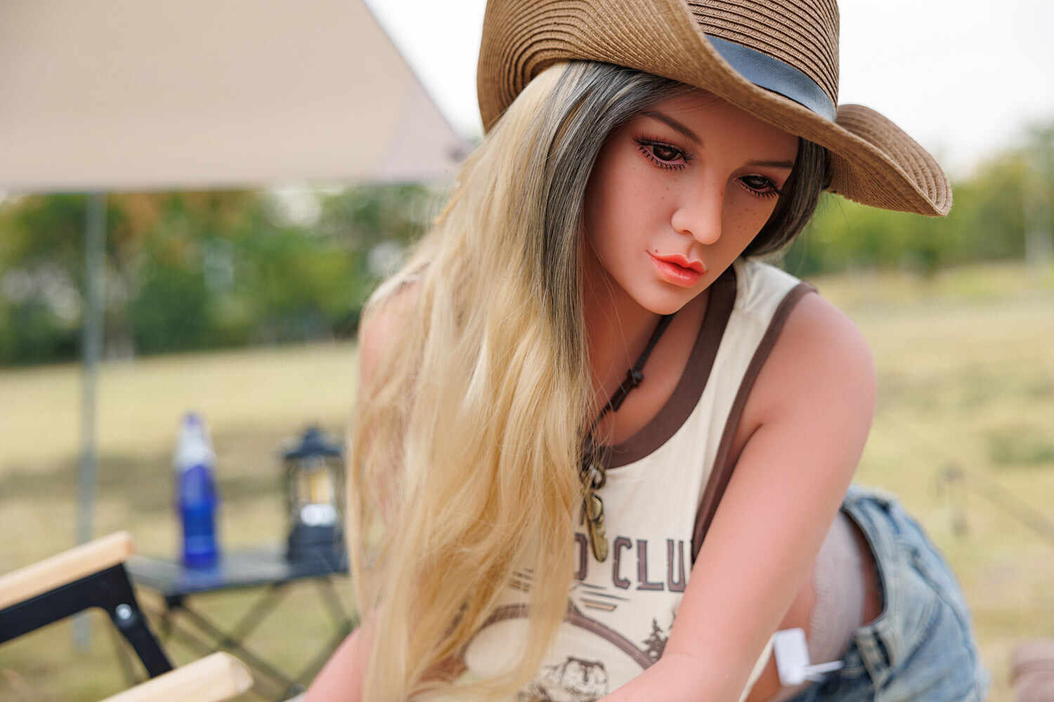 Ellen 5ft18 / 158cm #TS036 Head TPE Real-life Mid Breasts Full Size Realistic TPE Sex Doll
