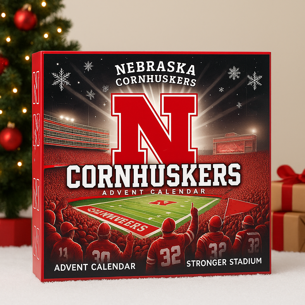 2025 Nebraska Cornhuskers Football Advent Calendar