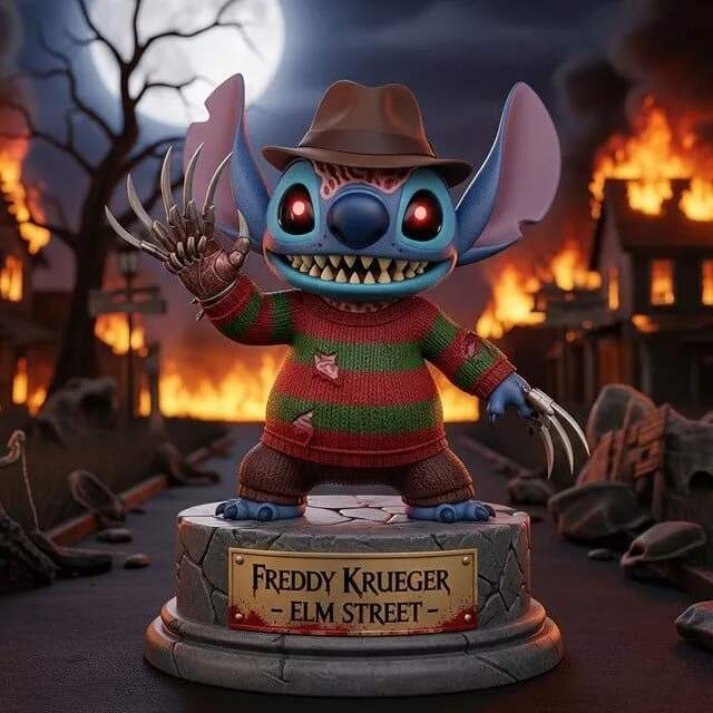 Stitch of Terror- Horror Icon Resin Statue Series
