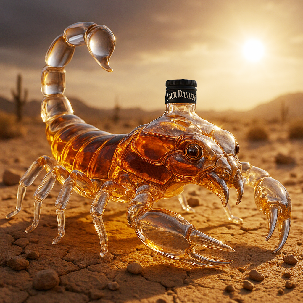 Scorpion King Whiskey Bottle