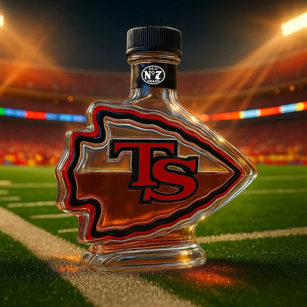 TS × Kansas City Chiefs Whisky Bottle